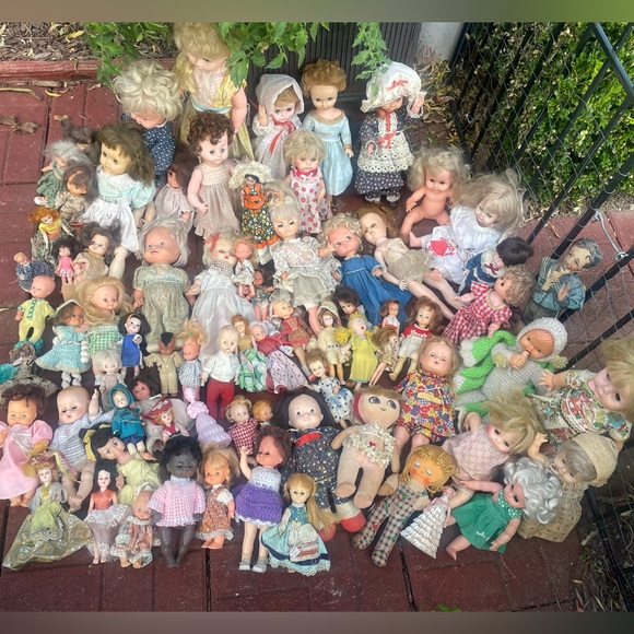 Other - CREEPY & VINTAGE DOLL LOTS